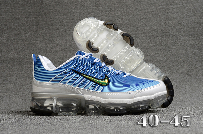 2020 Men Nike Air VaporMax 360 Blue Silver White Shoes